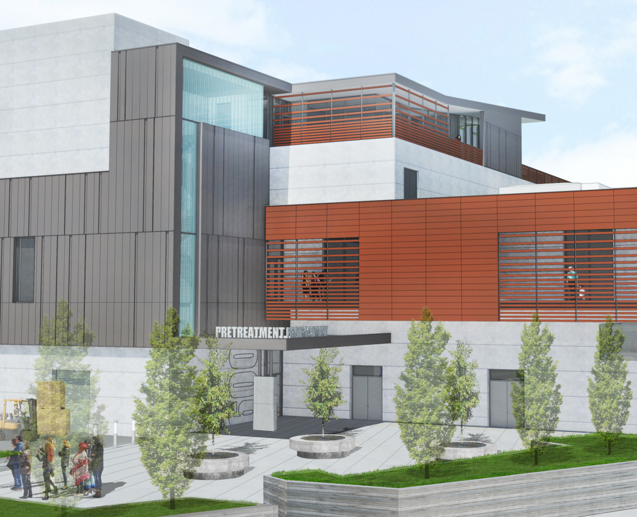 SFPUC Southeast Treatment Plant San Francisco, CA ECO Cladding